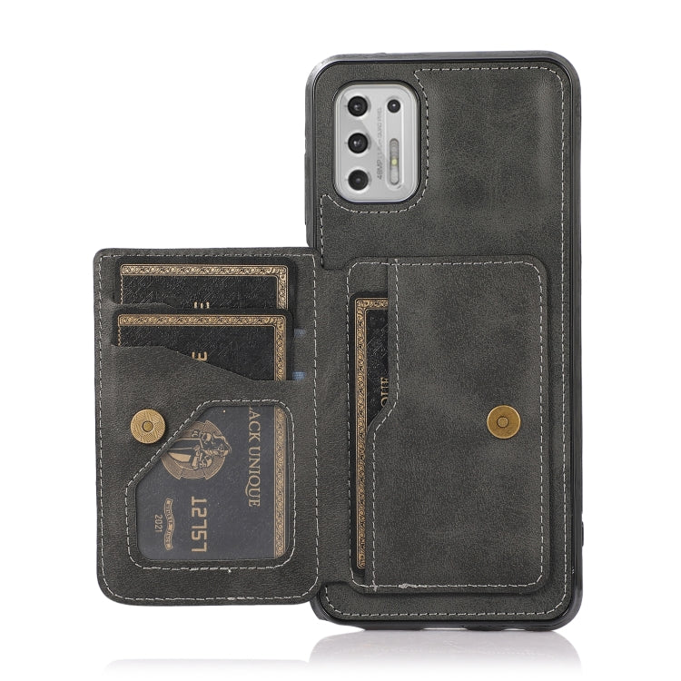 For Motorola Moto G Stylus 2021 Calf Texture Magnetic Phone Case