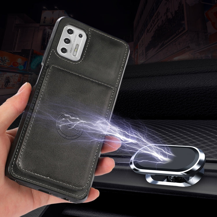 For Motorola Moto G Stylus 2021 Calf Texture Magnetic Phone Case