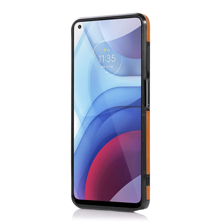 For Motorola Moto G Stylus 2021 Calf Texture Magnetic Phone Case