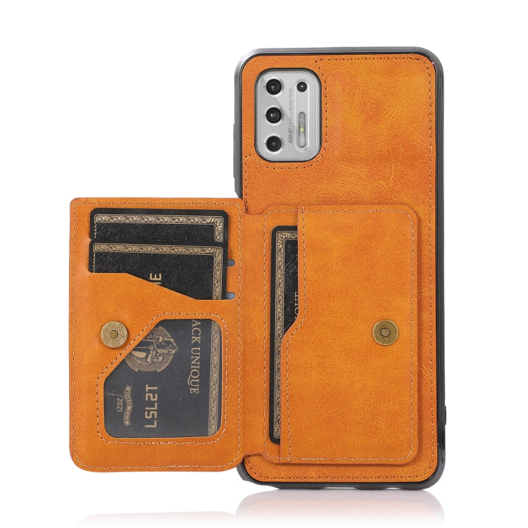 For Motorola Moto G Stylus 2021 Calf Texture Magnetic Phone Case