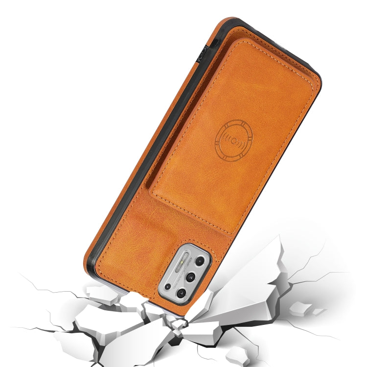 For Motorola Moto G Stylus 2021 Calf Texture Magnetic Phone Case