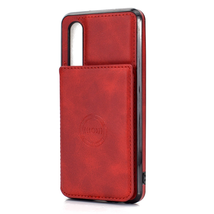 For Huawei P30 Calf Texture Magnetic Phone Case