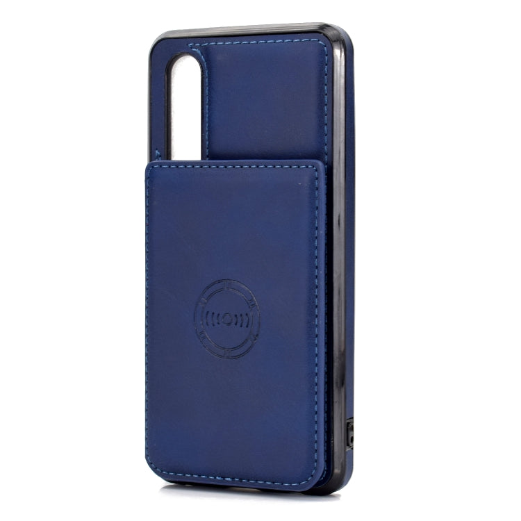 For Huawei P30 Calf Texture Magnetic Phone Case