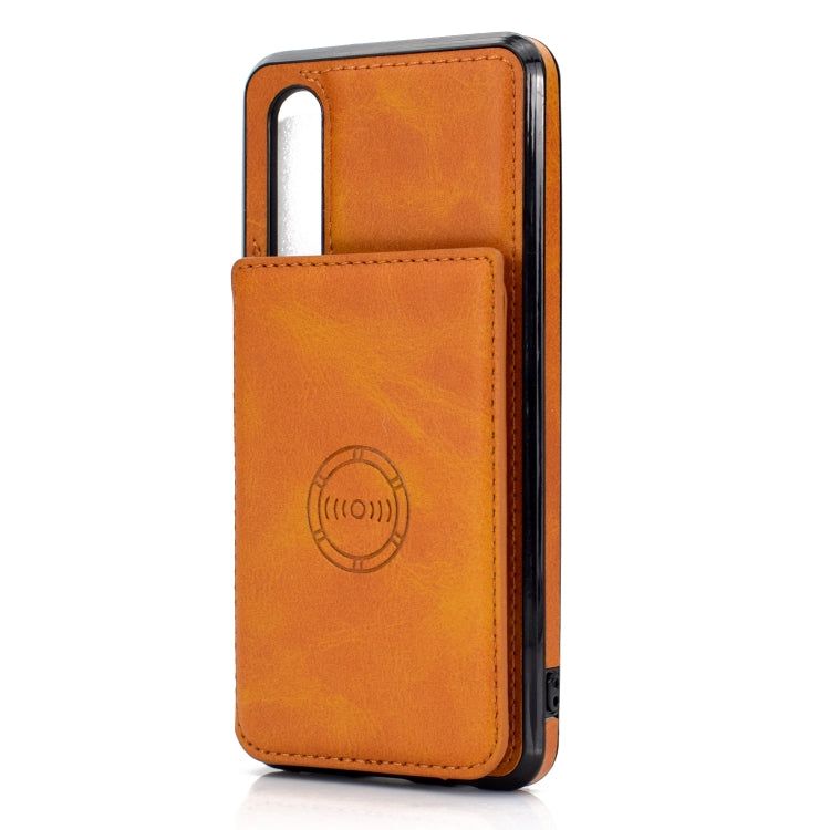 For Huawei P30 Calf Texture Magnetic Phone Case
