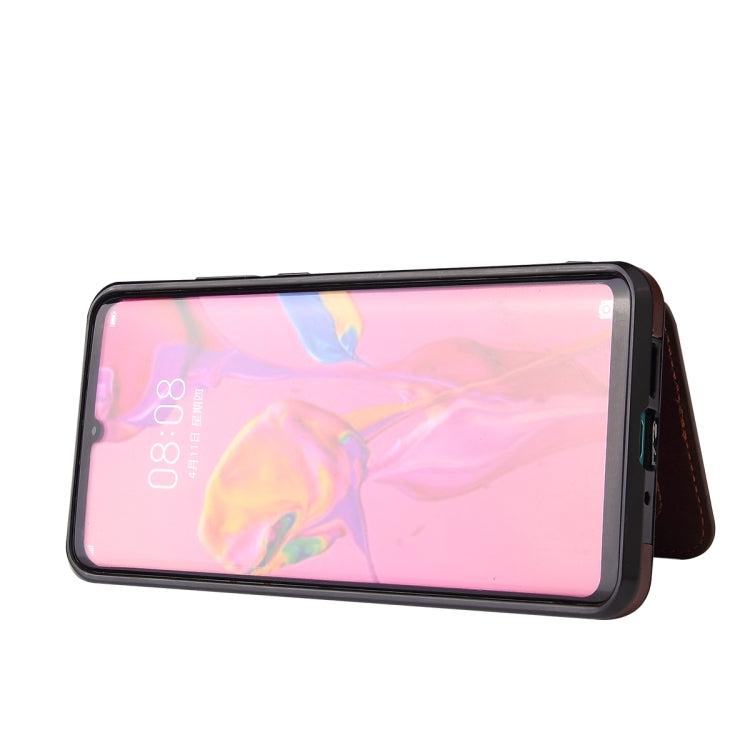 For Huawei P30 Pro Calf Texture Magnetic Phone Case