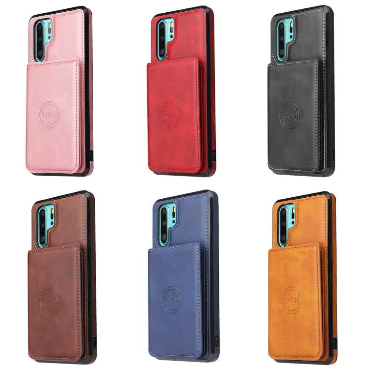 For Huawei P30 Pro Calf Texture Magnetic Phone Case