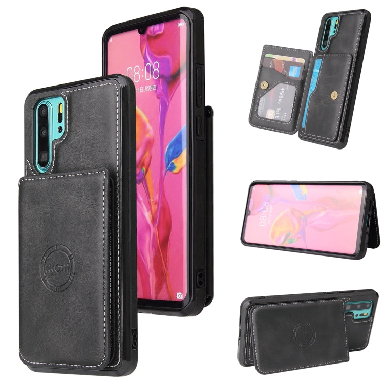 For Huawei P30 Pro Calf Texture Magnetic Phone Case