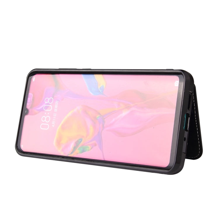 For Huawei P30 Pro Calf Texture Magnetic Phone Case