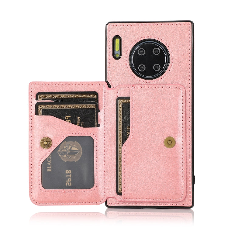 For Huawei Mate 30 Pro Calf Texture Magnetic Phone Case