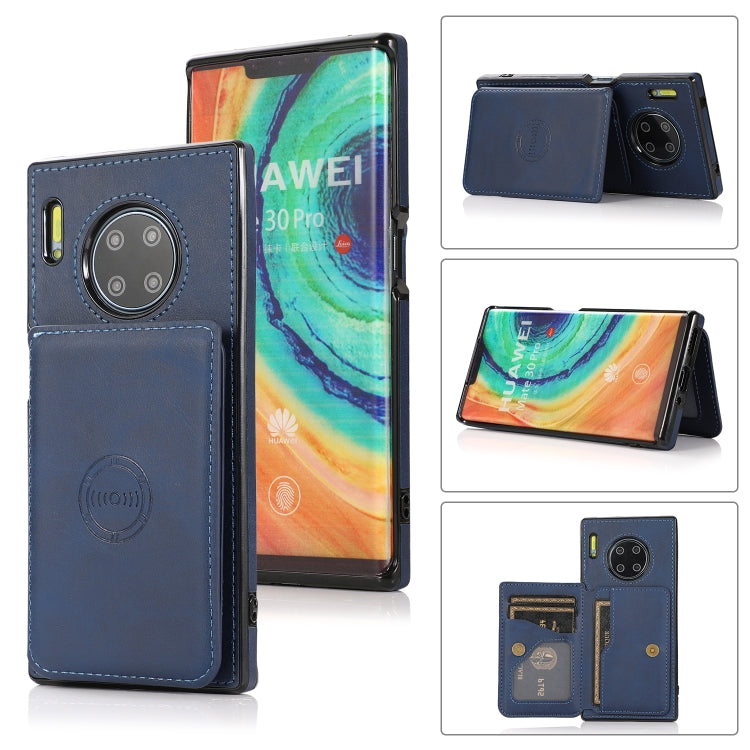 For Huawei Mate 30 Pro Calf Texture Magnetic Phone Case