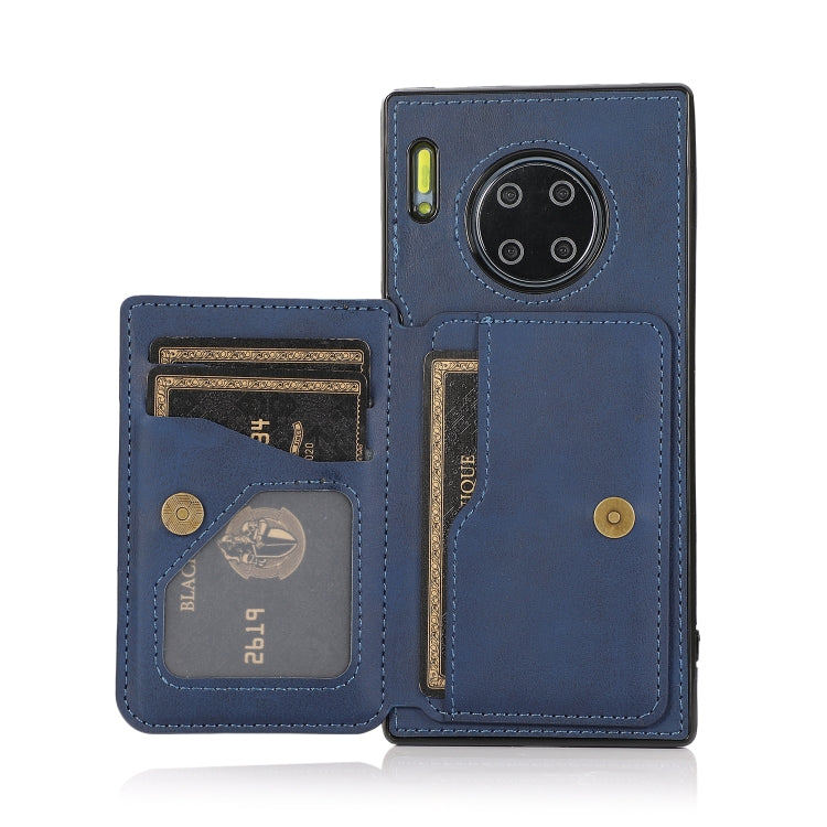 For Huawei Mate 30 Pro Calf Texture Magnetic Phone Case