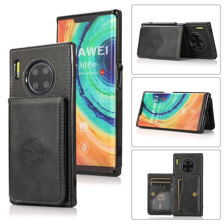 For Huawei Mate 30 Pro Calf Texture Magnetic Phone Case