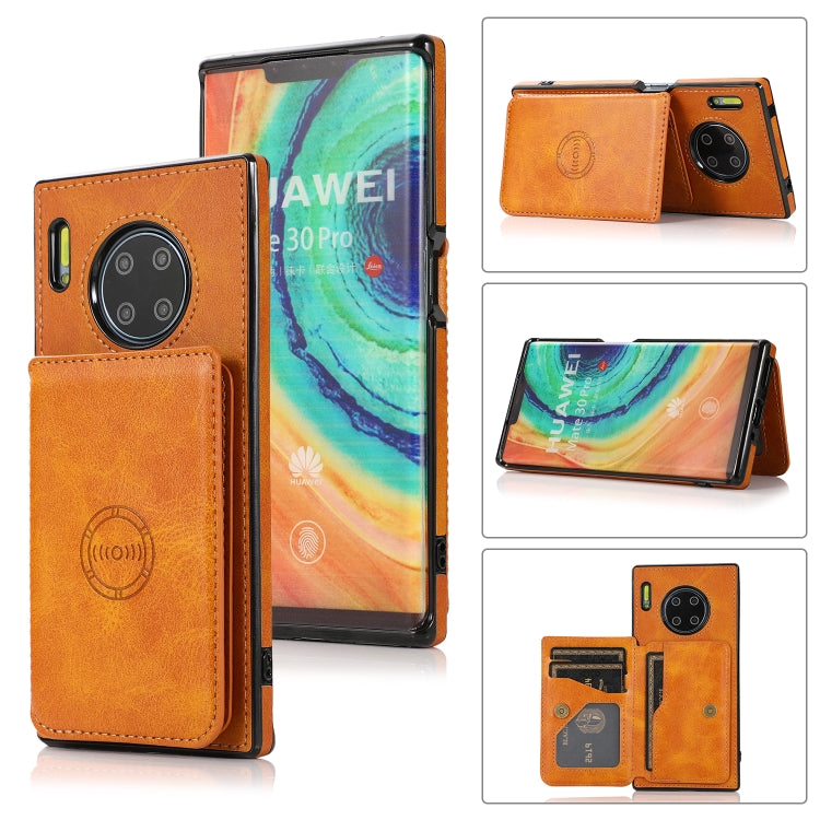 For Huawei Mate 30 Pro Calf Texture Magnetic Phone Case