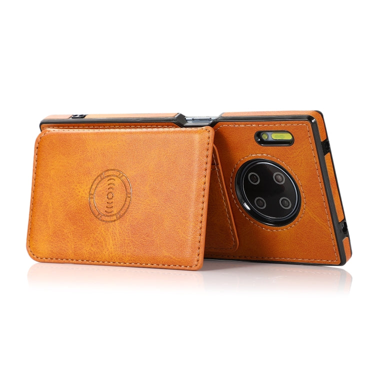 For Huawei Mate 30 Pro Calf Texture Magnetic Phone Case