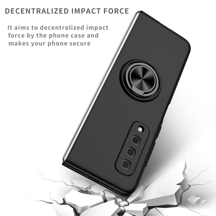 For Samsung Galaxy Fold Armor Ring Holder Phone Case