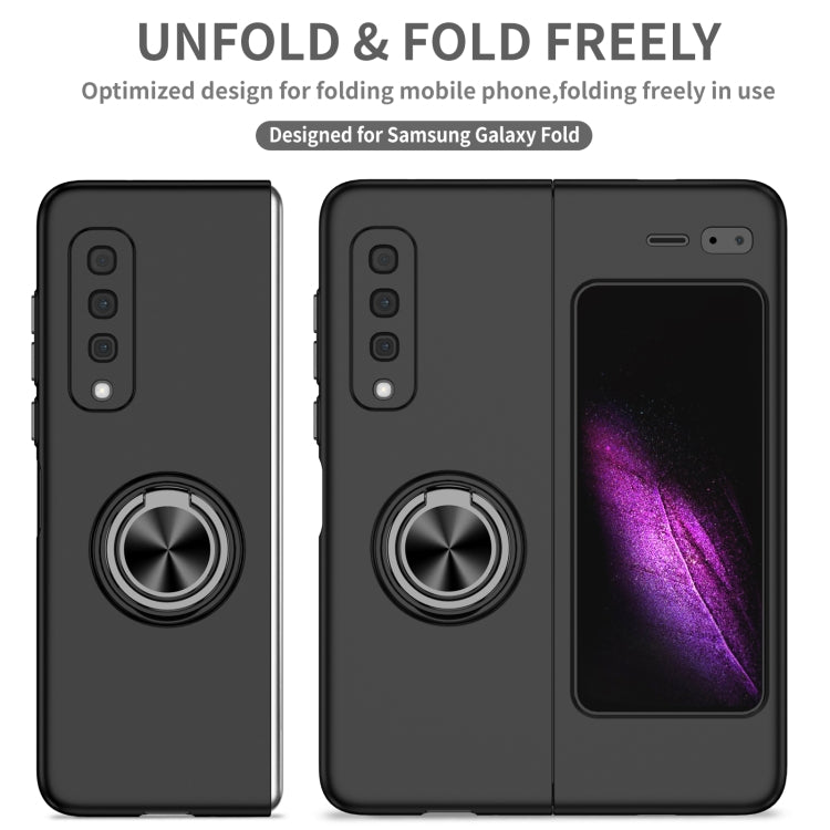 For Samsung Galaxy Fold Armor Ring Holder Phone Case
