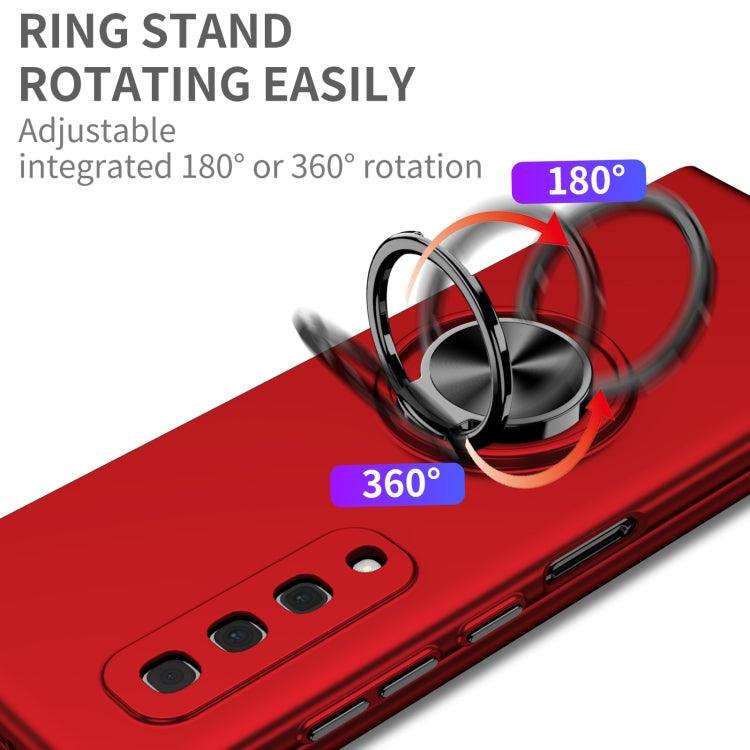 For Samsung Galaxy Fold Armor Ring Holder Phone Case
