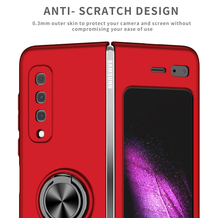 For Samsung Galaxy Fold Armor Ring Holder Phone Case