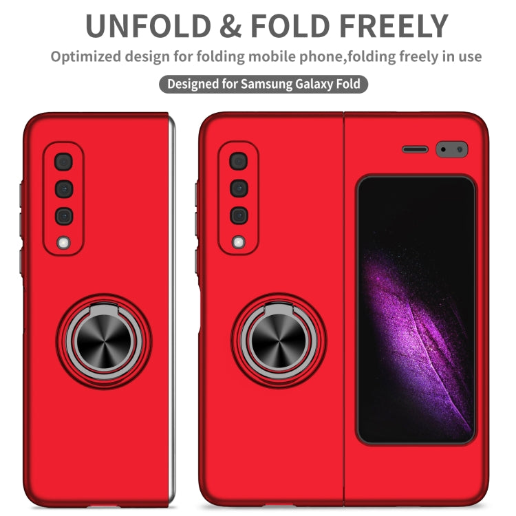 For Samsung Galaxy Fold Armor Ring Holder Phone Case