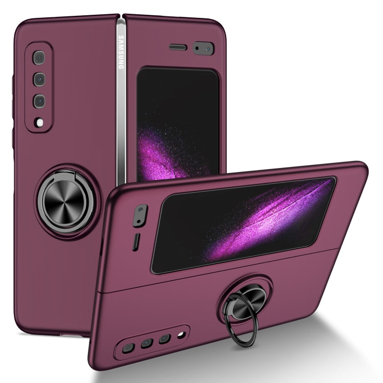For Samsung Galaxy Fold Armor Ring Holder Phone Case