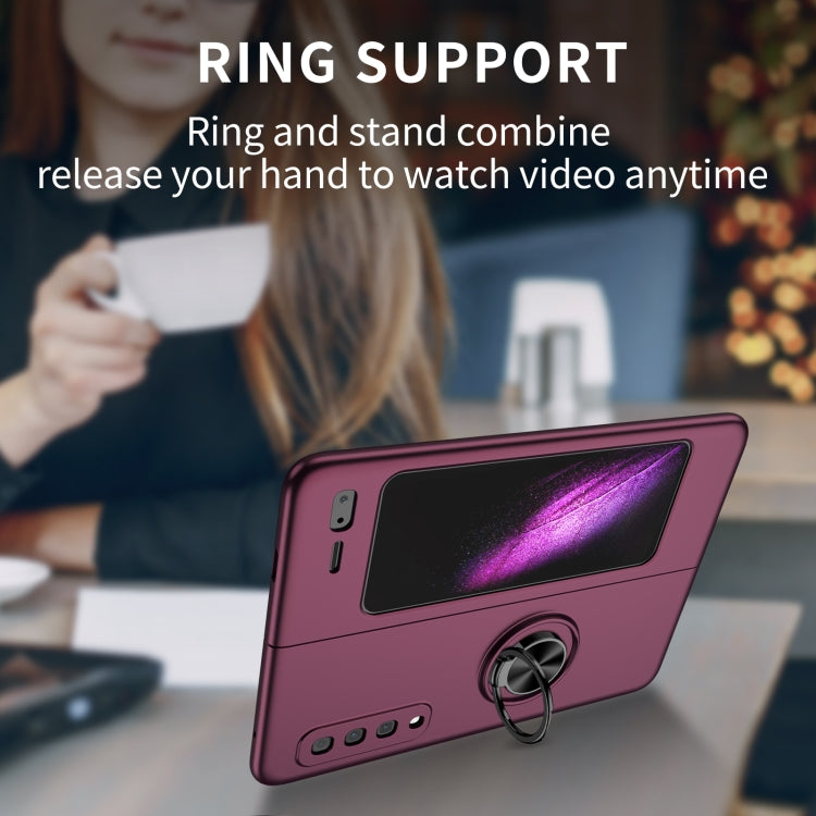 For Samsung Galaxy Fold Armor Ring Holder Phone Case