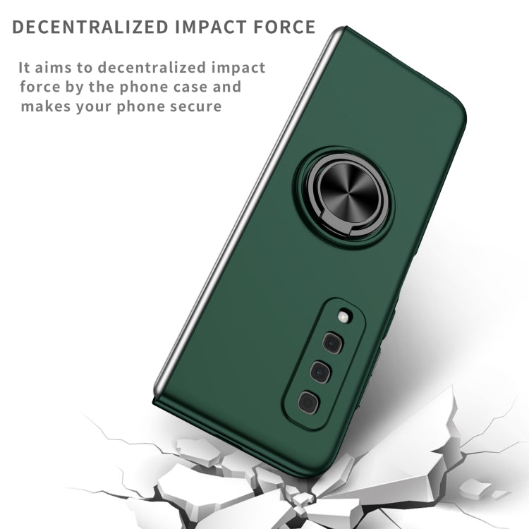 For Samsung Galaxy Fold Armor Ring Holder Phone Case