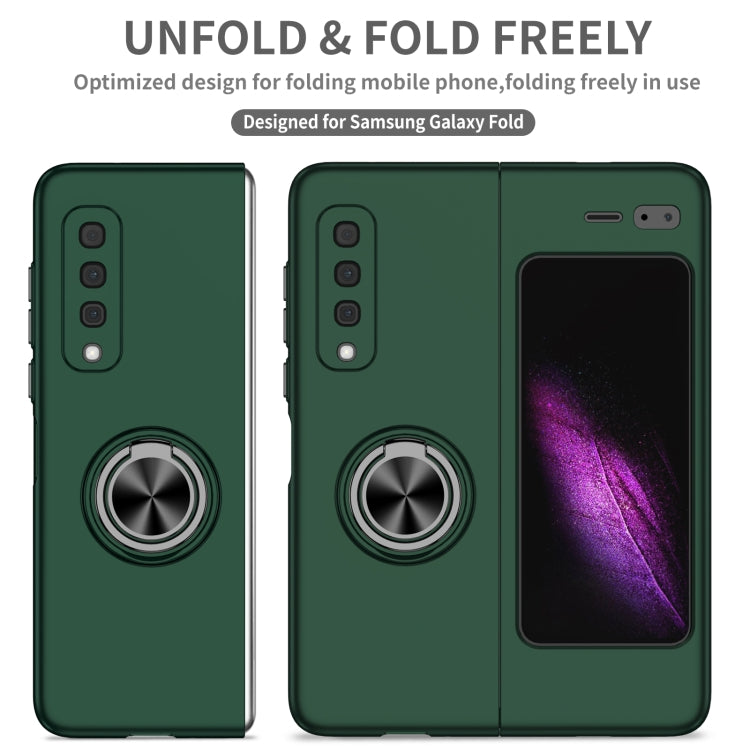 For Samsung Galaxy Fold Armor Ring Holder Phone Case
