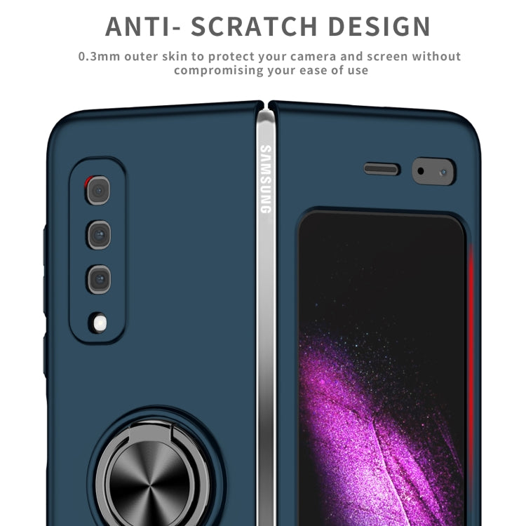 For Samsung Galaxy Fold Armor Ring Holder Phone Case