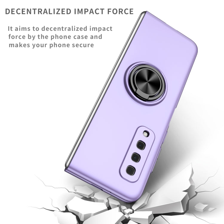 For Samsung Galaxy Fold Armor Ring Holder Phone Case