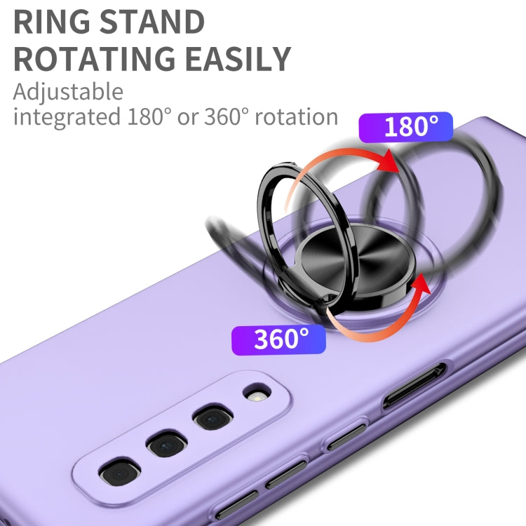 For Samsung Galaxy Fold Armor Ring Holder Phone Case