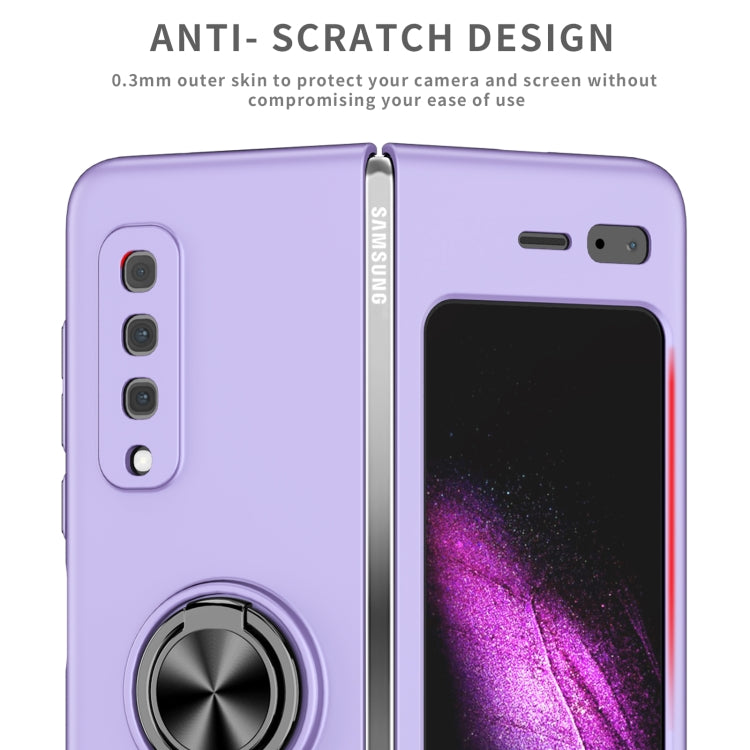 For Samsung Galaxy Fold Armor Ring Holder Phone Case