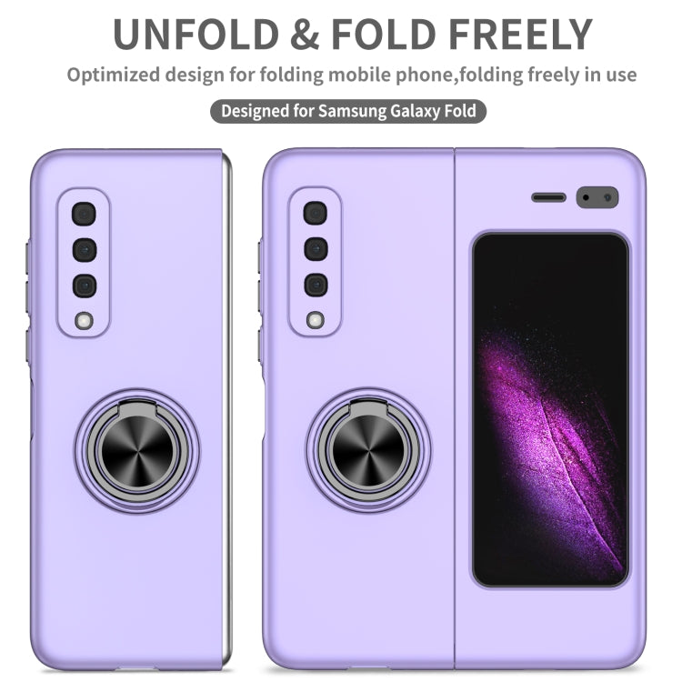 For Samsung Galaxy Fold Armor Ring Holder Phone Case