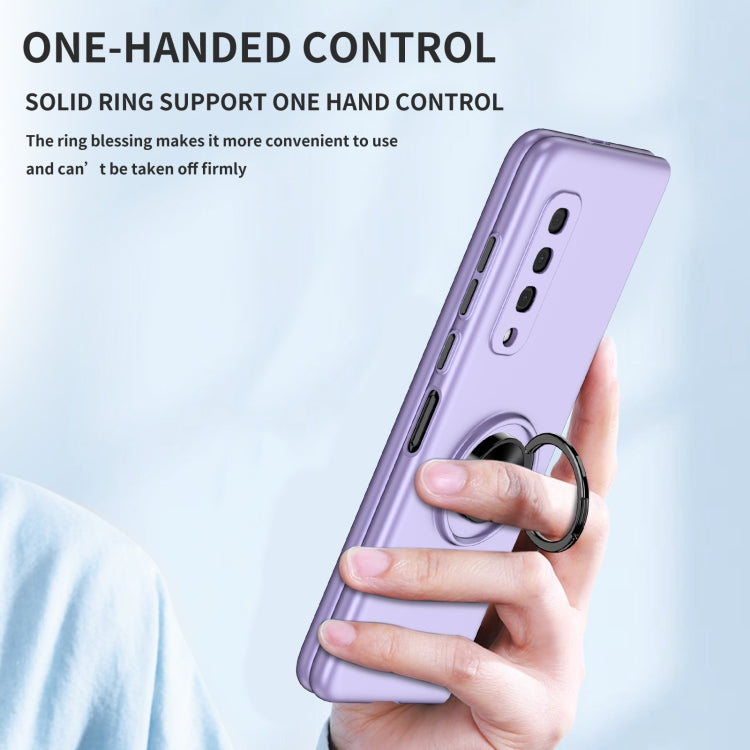 For Samsung Galaxy Fold Armor Ring Holder Phone Case