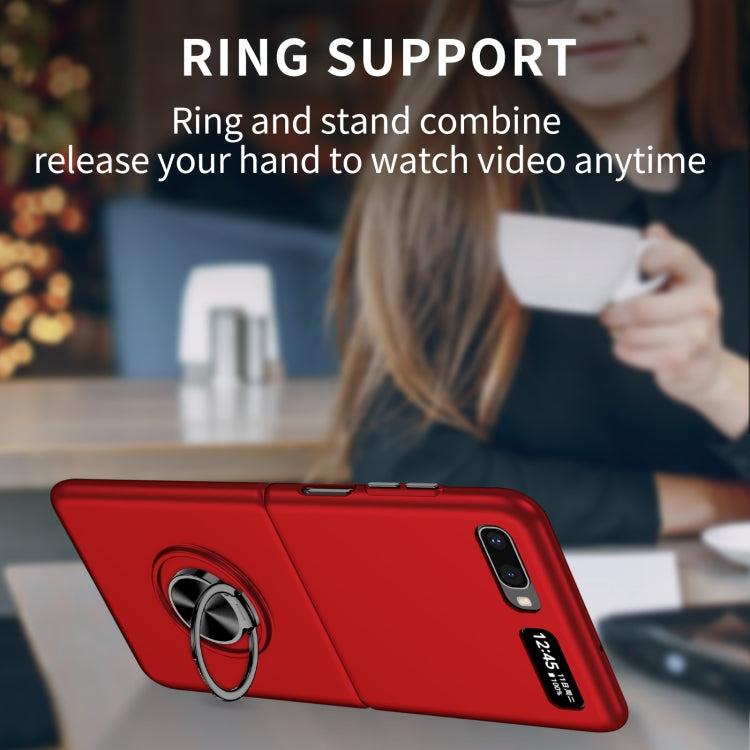 For Samsung Galaxy Z Flip 5G Armor Ring Holder Phone Case