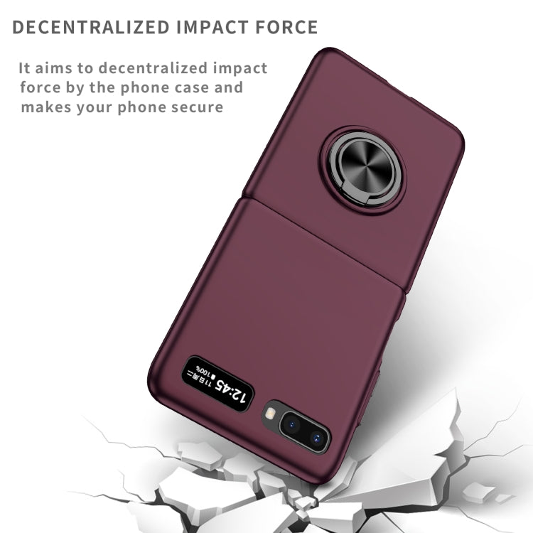 For Samsung Galaxy Z Flip 5G Armor Ring Holder Phone Case