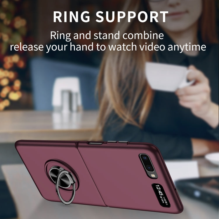 For Samsung Galaxy Z Flip 5G Armor Ring Holder Phone Case