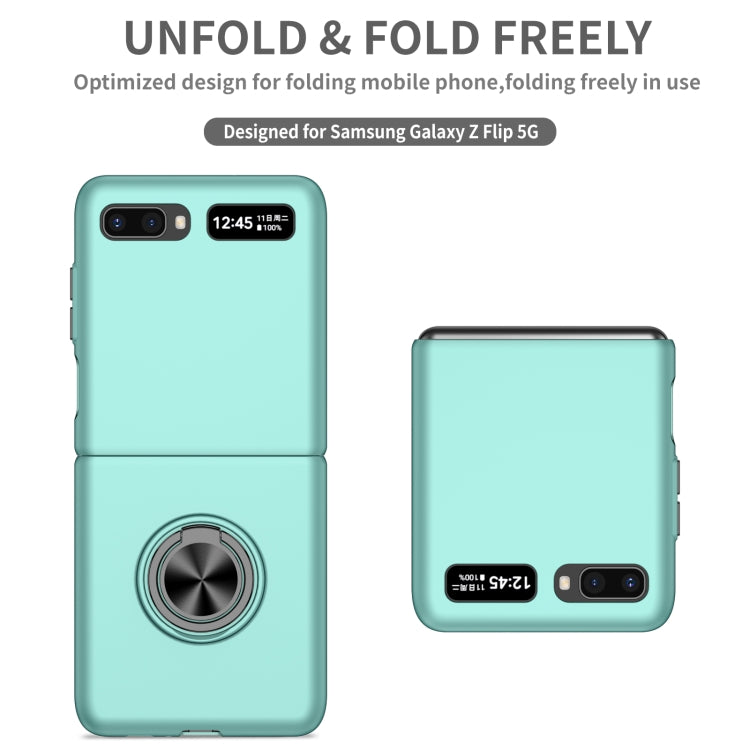 For Samsung Galaxy Z Flip 5G Armor Ring Holder Phone Case