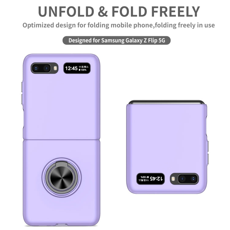 For Samsung Galaxy Z Flip 5G Armor Ring Holder Phone Case