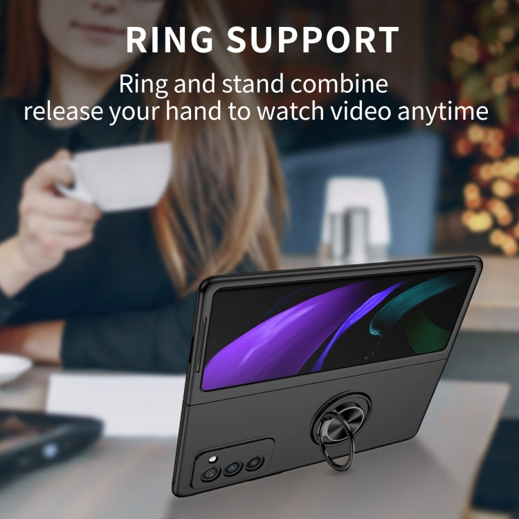 For Samsung Galaxy Z Fold2 5G Armor Ring Holder Phone Case