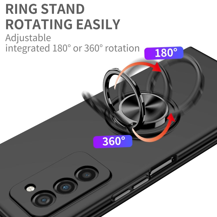 For Samsung Galaxy Z Fold2 5G Armor Ring Holder Phone Case