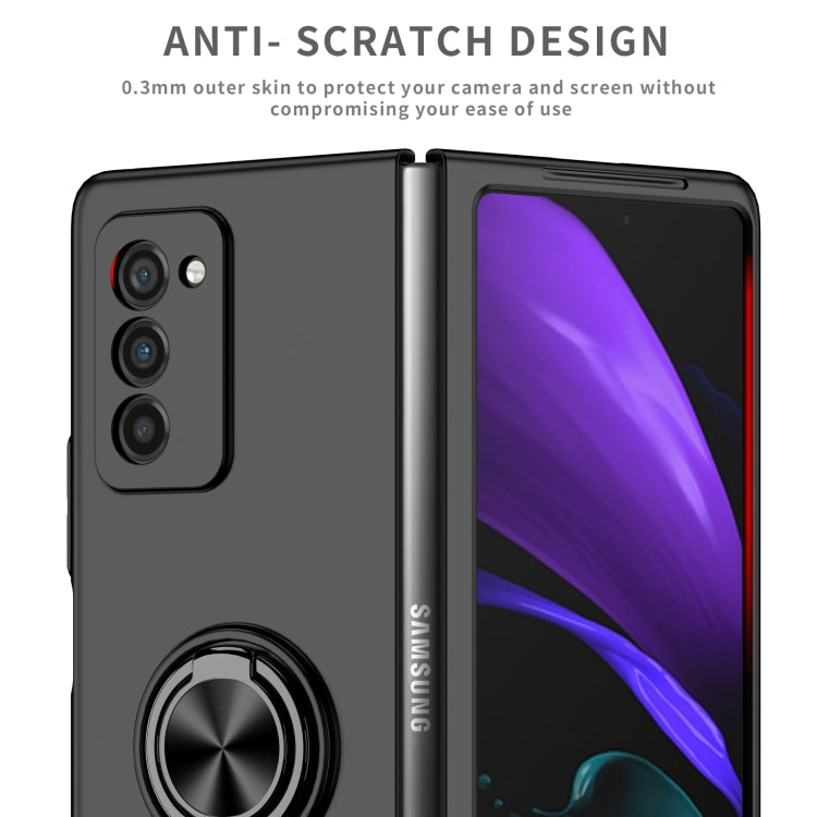 For Samsung Galaxy Z Fold2 5G Armor Ring Holder Phone Case