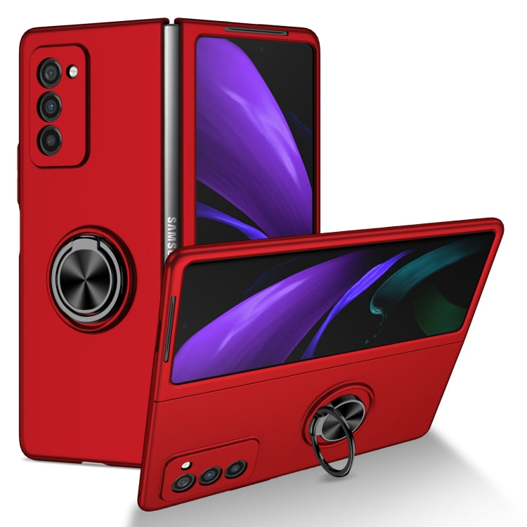 For Samsung Galaxy Z Fold2 5G Armor Ring Holder Phone Case