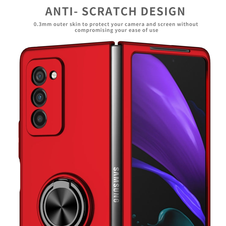 For Samsung Galaxy Z Fold2 5G Armor Ring Holder Phone Case