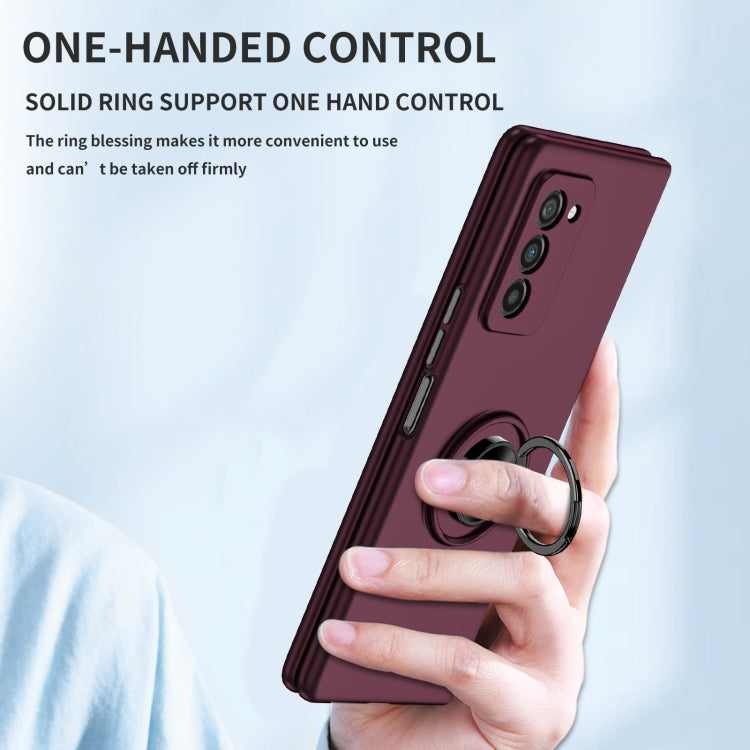 For Samsung Galaxy Z Fold2 5G Armor Ring Holder Phone Case