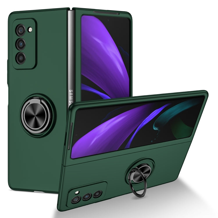 For Samsung Galaxy Z Fold2 5G Armor Ring Holder Phone Case