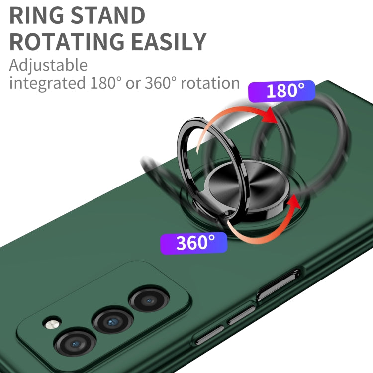 For Samsung Galaxy Z Fold2 5G Armor Ring Holder Phone Case