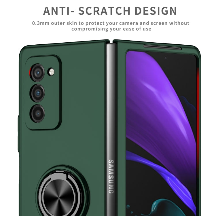 For Samsung Galaxy Z Fold2 5G Armor Ring Holder Phone Case