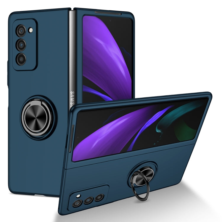 For Samsung Galaxy Z Fold2 5G Armor Ring Holder Phone Case