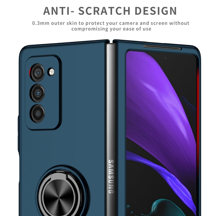 For Samsung Galaxy Z Fold2 5G Armor Ring Holder Phone Case