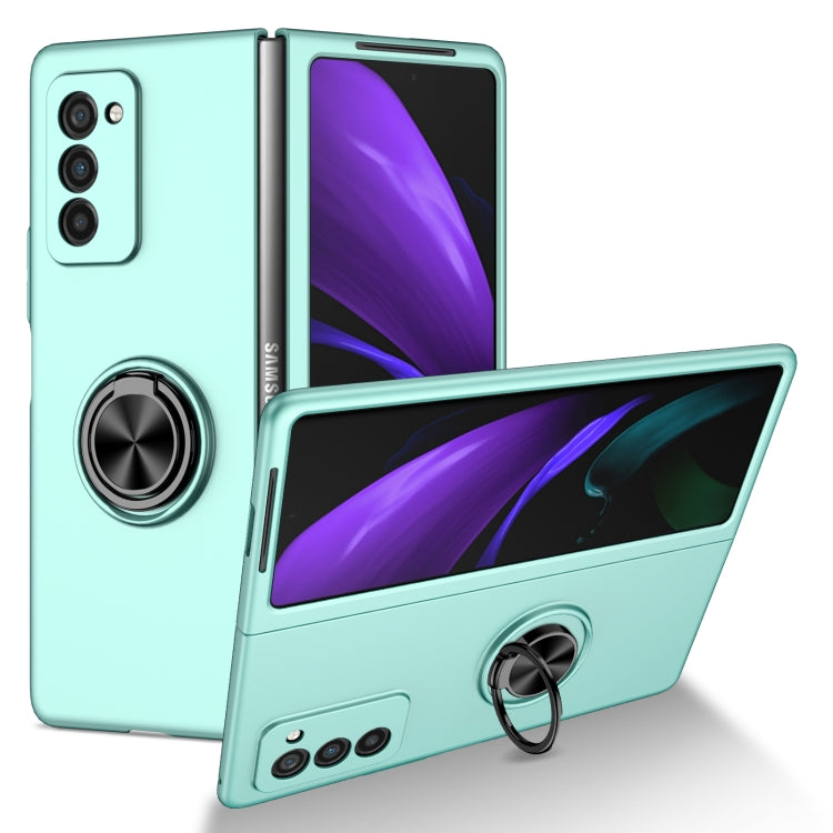 For Samsung Galaxy Z Fold2 5G Armor Ring Holder Phone Case